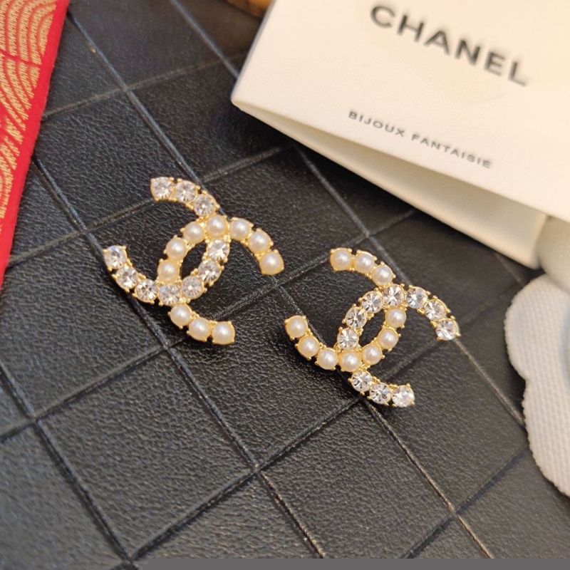 Ch*el earrings